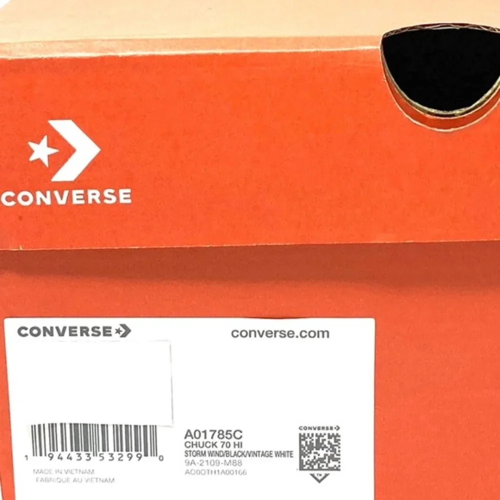 Converse Chuck 70 High Men's Shoes Suede Canvas Black Sneakers Casual A01785C - Picture 10 of 10